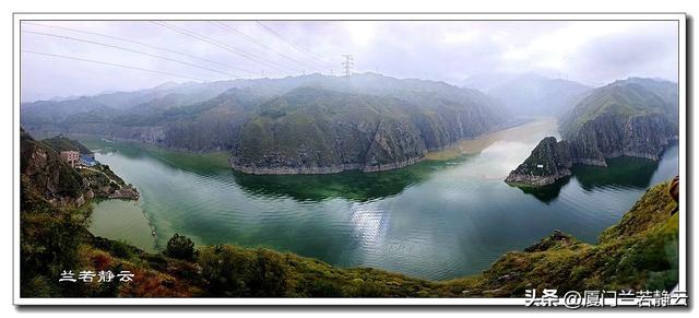 甘肃永靖：天然的“鸳鸯火锅”奇观 - 黄洮交汇处