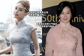 同一个爹，看了何超琼，再看何超莲，才懂“富贵相”更显贵气图片