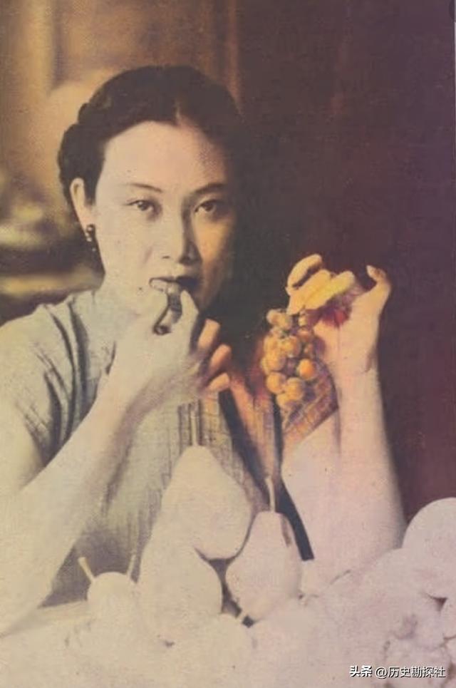 这就是戴笠胡蝶的真实样貌，一个狠一个美，货真价实的罕见照片