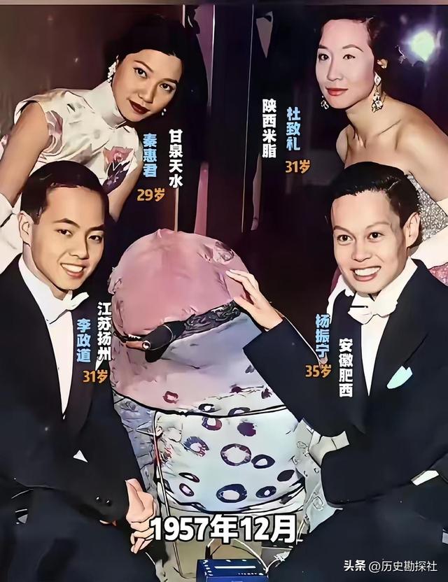 杨振宁发妻杜致礼有多美？1949年在美国的留影，22岁的她气质不凡
