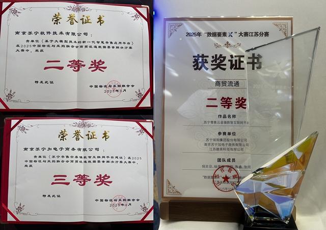 获奖！苏宁易购数智化平台加速落地应用