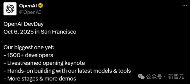刚刚，OpenAI“DevDay”剧透！奥特曼神秘预告，Jony Ive压轴登场