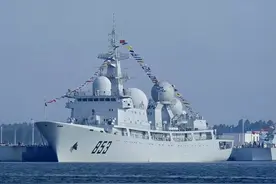 不怕055就怕815：中国海军侦察船有多厉害？盯着美军航母到处跑图片