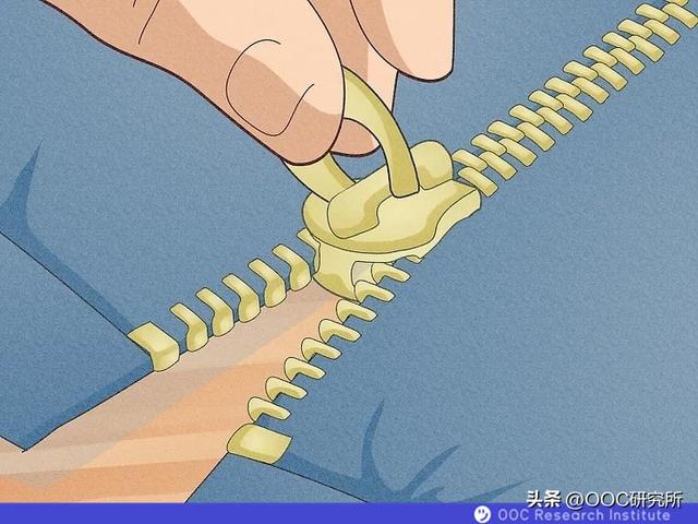 如何修复分离的拉链