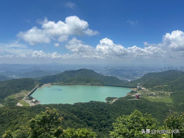 深圳游记:梅沙尖和云海广场的山与海