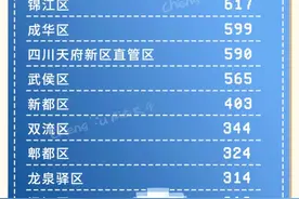 成都姓氏最新排行公布！这些姓氏万万没想到图片