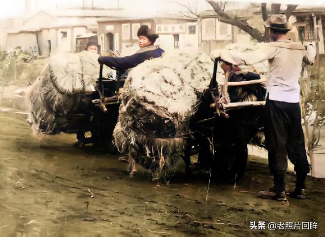 1938年，日军私人相册中的顺德（邢台）古城，鬼子在城墙上散步