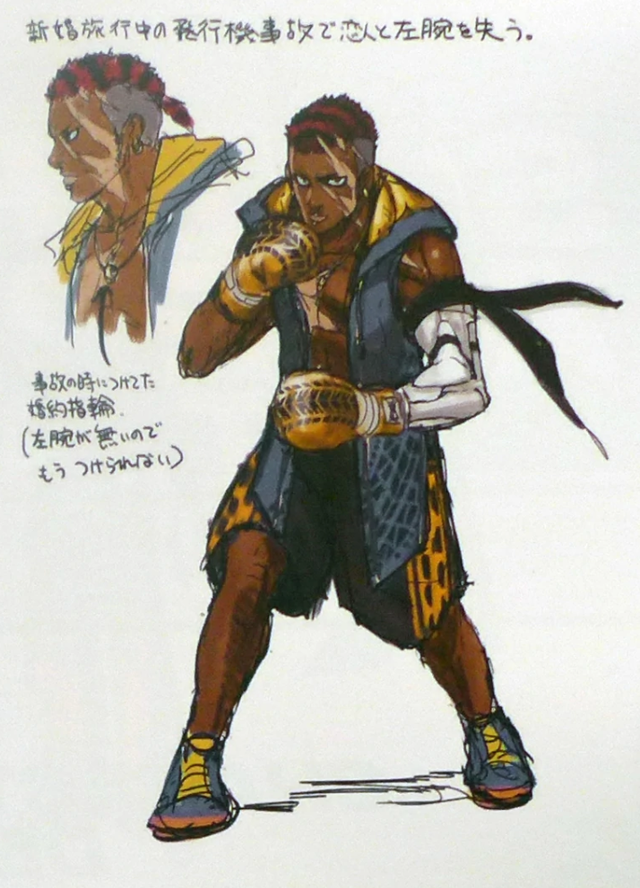 格斗游戏那些身体残缺的人物，偏偏个个都是狠角色