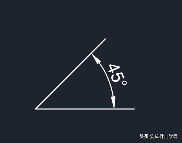 cad直线如何画角度