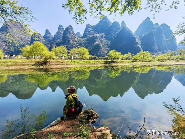 徒步漓江精华段——阳堤大桥头-兴坪古镇