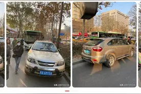 停车之殇，马路是个停车场图片