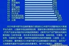 2024年315曝光的燃油车汽车质量排名，收藏看看你家爱车上榜没图片