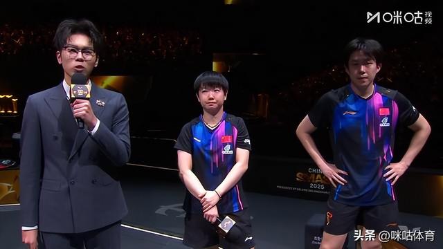 莎头组合夺冠感言互相点赞默契度