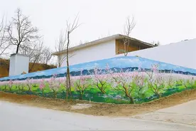 桃花自此艳 春色从此分图片