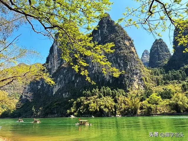 徒步漓江精华段——阳堤大桥头-兴坪古镇