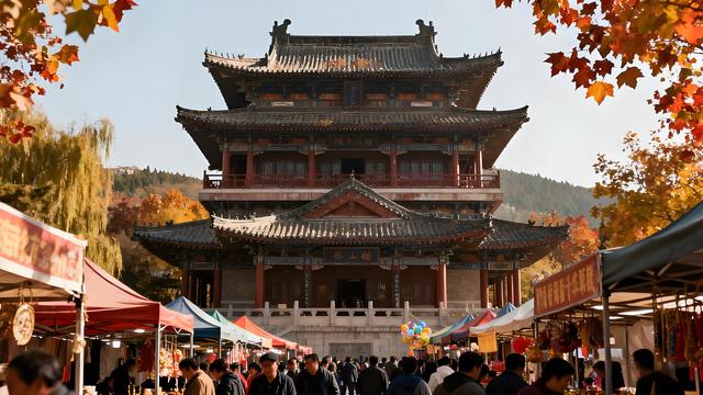 趵突泉头枫燃赤，灵岩寺畔杏堆金 —— 济南秋日行吟录