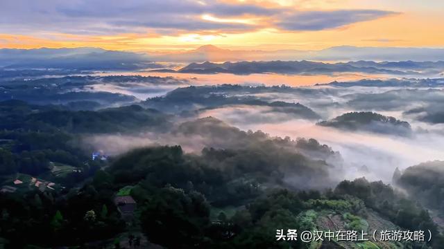 汉中版“千里江山图”终于被我拍到了！