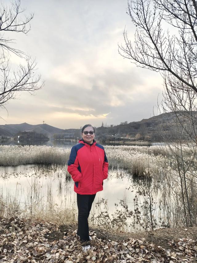 宣化瓦窑头水库芦苇成片,水天一色值得观看