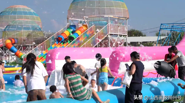 朔州： 游乐园，火爆