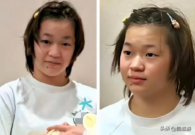 宣布复出不到一周，全红婵罕见露面挂牌仪式，身材基本恢复如初