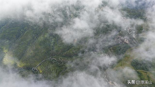 雨后初晴，在淄博潭溪山邂逅云端奇观