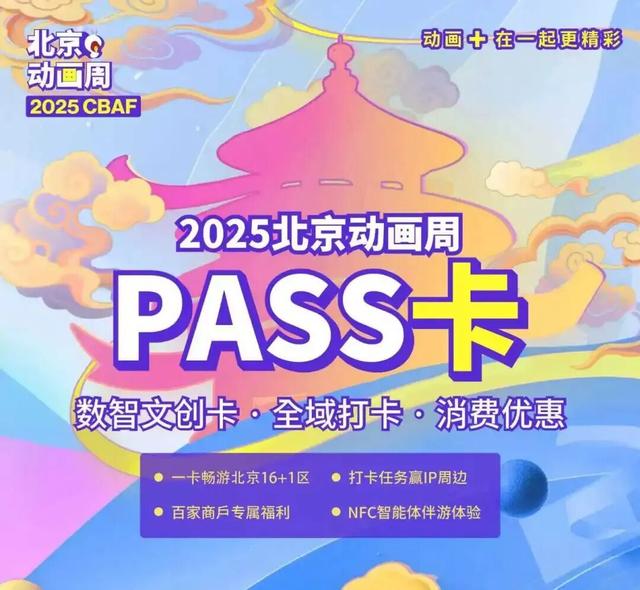 啥是PASS卡？2025北京动画周PASS卡亮点解析~