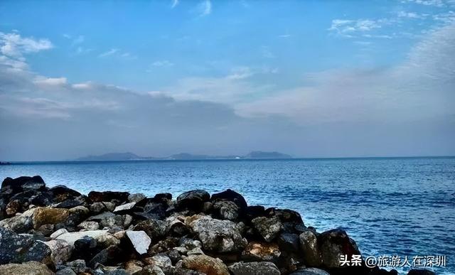深圳岭澳旧村海滩游玩全攻略，非常独特的海滩，带着独有的气息