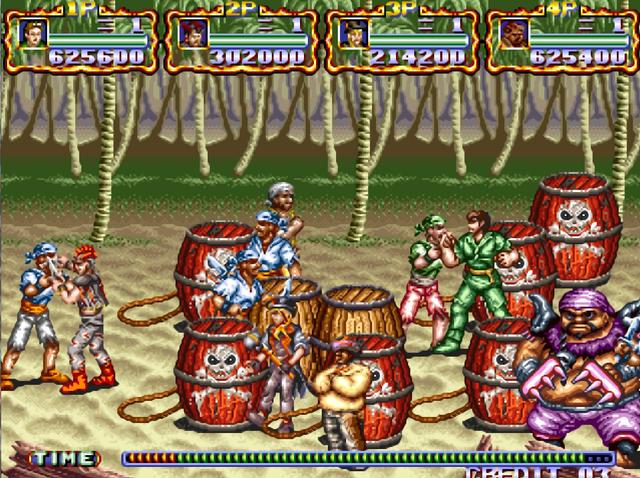 游戏厅菜鸟必抢的角色，抢到之后相当于多条命