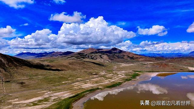 《219西藏南线》雪山与措湖的美景，一措再措看个够