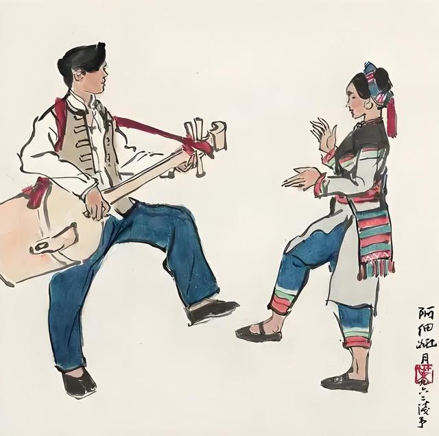 聆音赏舞：在红河弥勒“阿细跳月”山寨触摸古老民族的灵魂