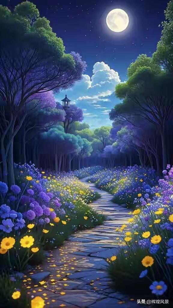幻想中的花园，如同精灵一般 啊太美了！