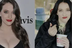 破产姐妹凯特·戴琳斯（Kat Dennings）161，上围34D，身材全靠4招图片