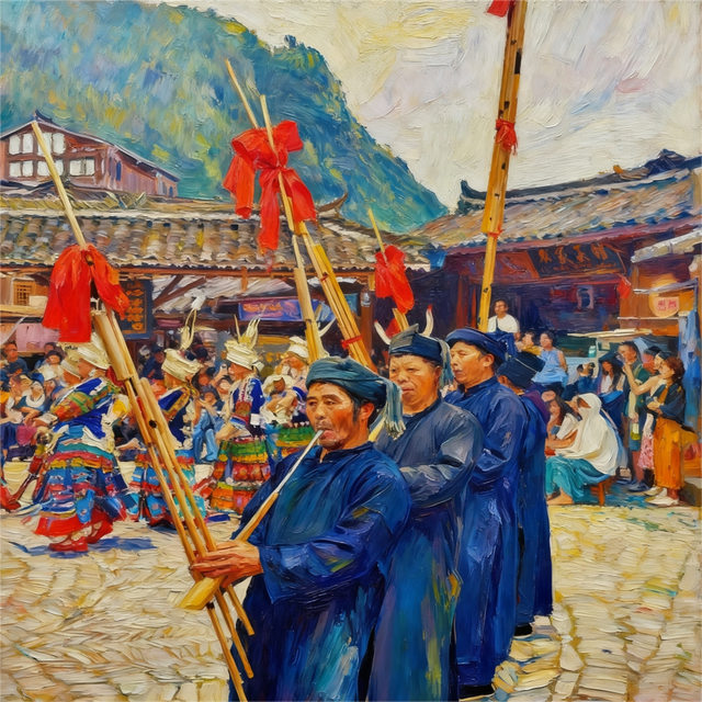 【非遗康旅生活】东方萨克斯，六郎城·仙草秘境邀您吹响千年芦笙