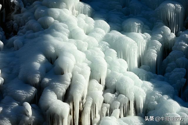 虎峪冰瀑：山谷里的冬日秘境、现实版的冰雪奇缘