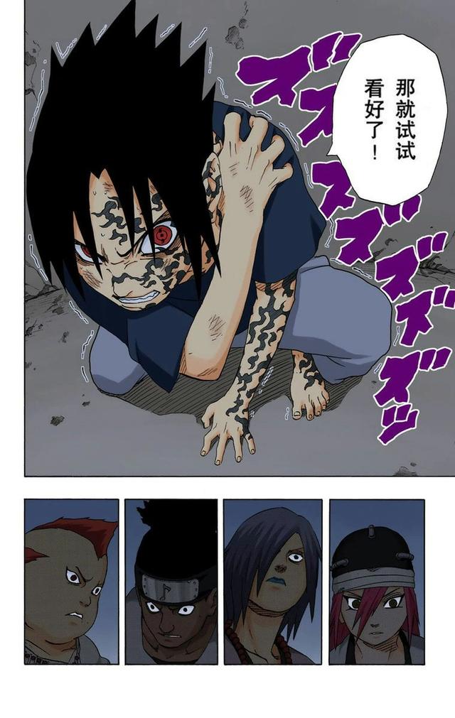 火影忍者彩漫 第二十卷 第五代火影纲手，鸣人佐助天台对决