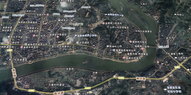 【川南F4】豆花之城千年富顺的环城路和二环路