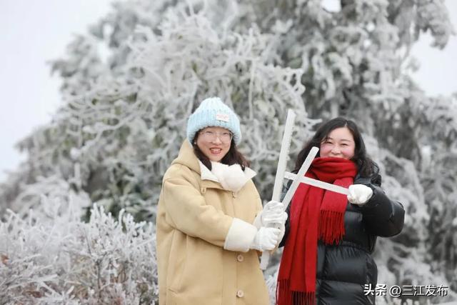寒潮“炫技”成功！三江这地方浪漫值拉满