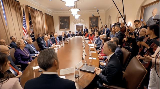 解放军台海有大动作后，特朗普公布访华计划，暗示就台湾问题谈判