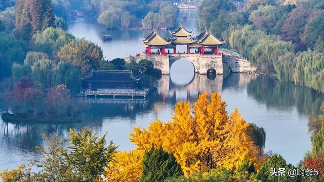 江苏扬州的冬天美得像一幅画！