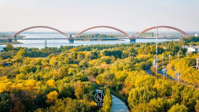 童话世界！深秋的生态城，美成了一幅画