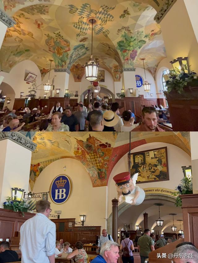 欧洲行第二天- 巴伐利亚王宫。世界著名啤酒馆Hofbräuhaus
