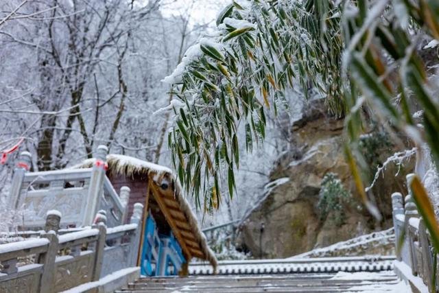 航小天带你看长安 | 雪落终南，千年诗意向云端！