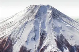 中国卫星拍富士山，照片很惊艳，这个侧成像能力美军还没展示过！图片