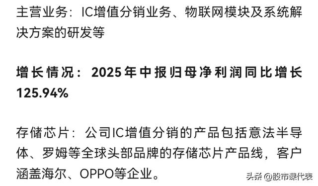 暴涨349％！10家正宗及中报预增存储芯片企业：市场升温机遇无限