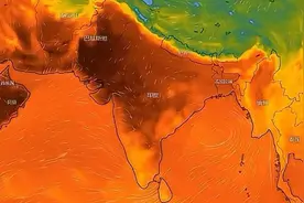 全球变暖严重，印度高温真能热死人！中国无恙要感谢青藏高原图片