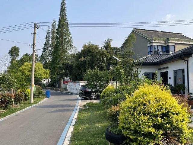 现场实拍界牌镇张家埭村，村景好美