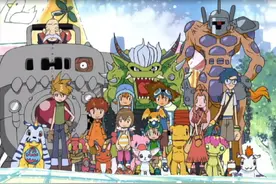 数码宝贝历代主角团，初代主角团战力竟然是垫底的存在！图片