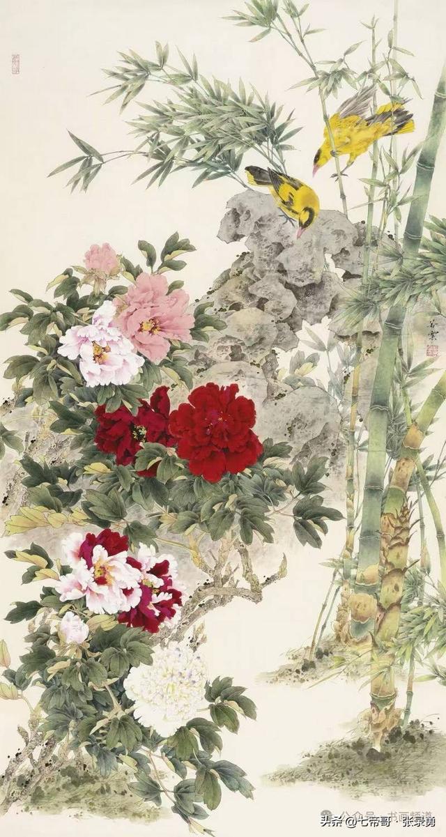 荣宝斋重磅推出杨若云大金袍画册——工笔花鸟藏尽自然灵秀