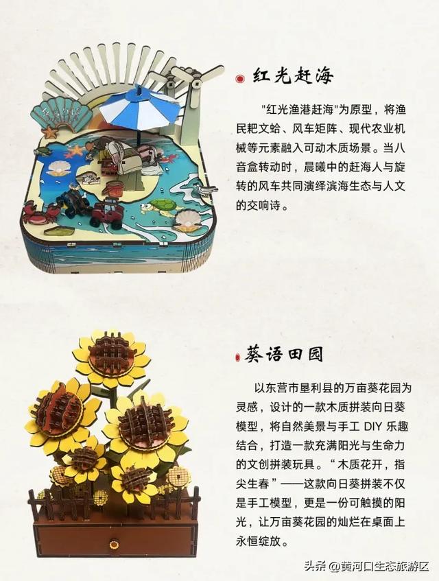 沿着黄河遇见海｜市文旅集团推出益智文创产品，解锁生态与匠心的潮玩新体验