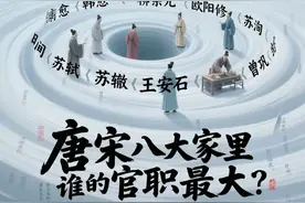 唐宋八大家，谁的官职最大？图片